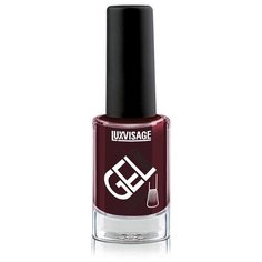 Лак LUXVISAGE Gel finish, 9 бордовый тёмный