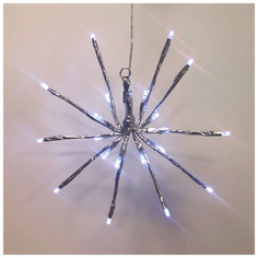 Гирлянда Sh Lights 20 см TB20, 20 ламп, белые диоды/прозрачный провод