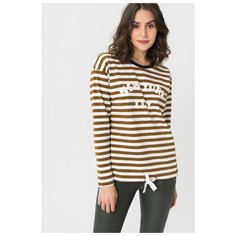 Лонгслив BlendShe, размер 44/S, коричневый