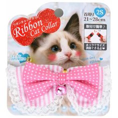 Ошейник Japan Premium Pet чокер для стильного модника 2S розовый