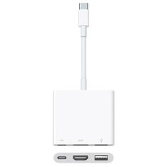 Адаптер Apple USB Type-C Digital AV Multiport (MJ1K2ZM/A) 0.2 м, белый