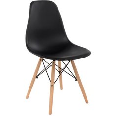 Стул Woodville Eames (PC-015), пластик, цвет: черный