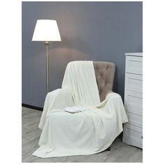 Плед texREPUBLIC TF FNJ 2022 r-ромбики 200 х 220 см, молочный