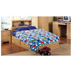 Плед texREPUBLIC Воздухоплавание 110х140 см синий