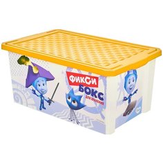 Контейнер Little Angel Фиксики 12 л (LA1318) желтый