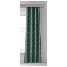 Портьеры Witerra Блэкаут White Essence 0031 на ленте 260 см зеленый