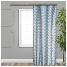 Портьеры Witerra Childlike 0132 на ленте 260 см 1 шт. голубой