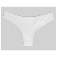 Innamore Трусы бразильяна Miltonia средней посадки, размер 4(46), bianco