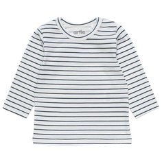 Лонгслив artie, размер 92, белый/синий