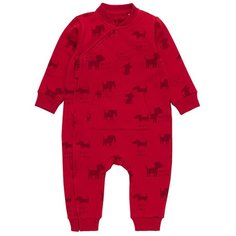 Комбинезон artie, размер 74, красный