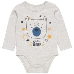 Боди artie размер 74, серый