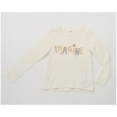 Лонгслив artie, размер 110, бежевый