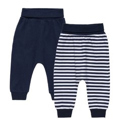 Брюки artie размер 62, синий/синяя полоска