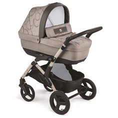 Универсальная коляска CAM Dinamico Up Smart (3 в 1), 915 optical bege, цвет шасси: бежевый