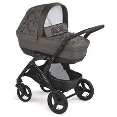 Универсальная коляска CAM Dinamico Up Smart (3 в 1), 916 optical antracite, цвет шасси: черный