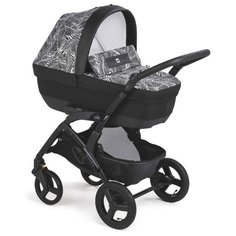 Универсальная коляска CAM Dinamico Up Smart (3 в 1), 913 natura nera, цвет шасси: черный