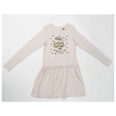 Платье 3Pommes размер 104, бежевый