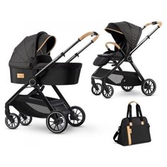 Универсальная коляска Esspero Traveler + сумка (2 в 1), onyx
