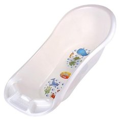 Ванночка elfplast Макси (085) белый перламутровый