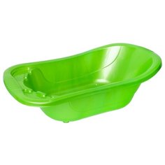 Ванночка со сливным клапаном elfplast 231 салатовый