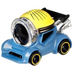 Машинка Hot Wheels Character Cars Minions Stuart (GMH74/GMH79) 1:64, голубой/желтый