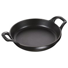 Сковорода Staub Cast Iron Round Baking Dish, 20 см, черный
