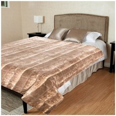 Плед texREPUBLIC TF FN F91BE a1520 Джинса 150 x 200 см, бежевый