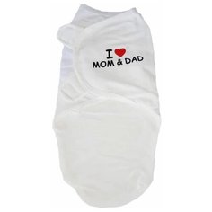 Пеленка-кокон Patrino ""I like mom and dad" (интерлок, пенье) Тутси