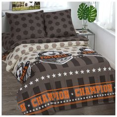 Детское постельное белье Чемпион, 1,5 спальное, поплин Артпостель