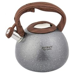 Чайник со свистком ZEIDAN Z-4229 серый