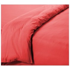 Пододеяльник евро размер, трикотаж, коралл Текс Дизайн