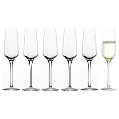 Набор из 6 фужеров для шампанского 188мл Stolzle Experience Flute Champagne