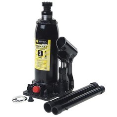 Домкрат гидравлический ER-80031 бутылочный с клапаном 3т, ремкомплект (выс. подъема 195-380мм) ЭВРИКА