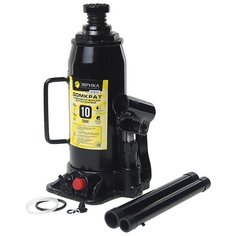 Домкрат гидравлический ER-80101 бутылочный с клапаном 10т, ремкомплект (выс. подъема 230-435мм) ЭВРИКА