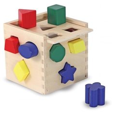 Melissa&Doug Сортировщик фигур "Куб"