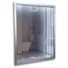 Зеркало MIXLINE "Торманс" 600*800 (ШВ) тоннельная подстветка, багетная рама, выключатель-датчик