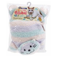 Игрушка-лежанка для кошек Japan Premium Pet в виде кошки, синяя.