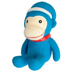 Игрушка со сладким ароматом ванили для собак Japan Premium Pet в виде обезьянки, с функцией чистки зубов, для мелких и средних пород собак.