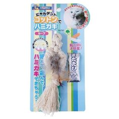 Игрушка с Мататаби для кошек Japan Premium Pet в виде петли, с функцией чистки зубов.