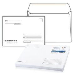 Конверты С4 (229х324 мм), клей декстрин, "Куда-Кому", 100 г/м2, КОМПЛЕКТ 50 шт., внутренняя запечатка, 1656.50 Курт