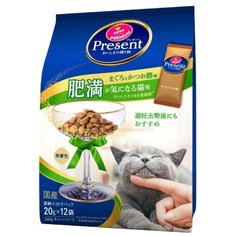 Лакомство для кошек PRESENT с низким содержанием жира для контроля веса на основе японского тунца бонито, 240г Japan Premium Pet