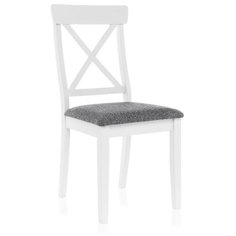 Деревянный стул Woodville Bern butter white / grey