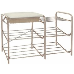 Этажерка для обуви InHome ЭТИ4 с 3 полками со встроенным ящиком-сиденьем 790х330х510мм и с нагрузкой до 100 кг