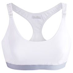 1227-1/75B Бюстгальтер-топ универсальный послеродовый для кормления, белый Mama Com.Fort