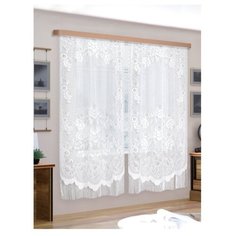 88818 Гардина, (110*210)*2, белый Racc Olto