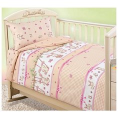 Детское постельное белье, Качели, бязь, ясельный Текс Дизайн