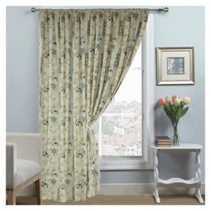 Штора Amore Mio RR 8003-1V Печать сатен 2,0*2,7 1 шт. Серо-бежевый