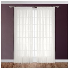 ЭМИЛИЯ экрю Тюль на шт.ленте 300х270,1пр.,плстр. Daily by T