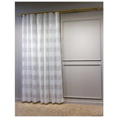 АЛЬДА бел Тюль на шт.ленте 300х270, 1пр., плстр. Daily by T