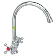 Смеситель для мойки с поворотным R-изливом Eleanti Opal 0402.899